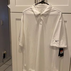 Nike White Performance Men’s Polo
